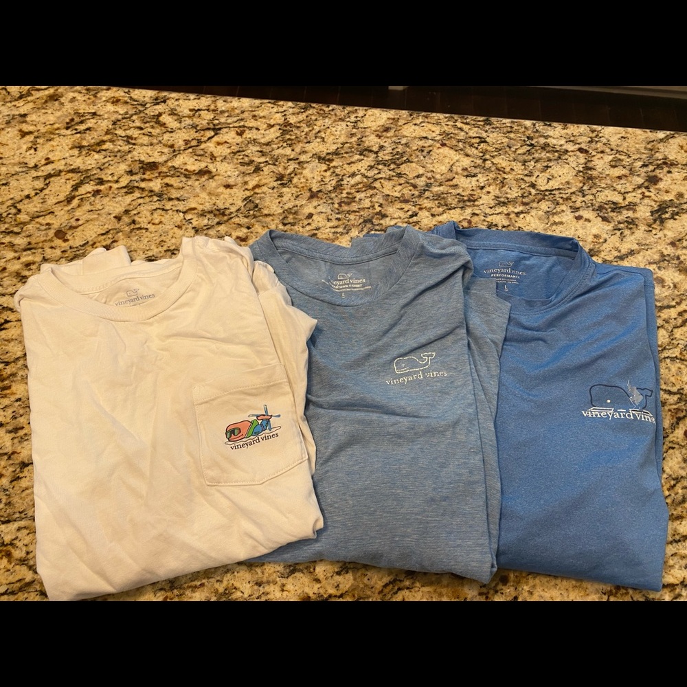 Boys Vineyard Vines long sleeve shirts